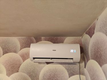 Установка сплит системы 7-9 kBTU (одноэтапный монтаж)