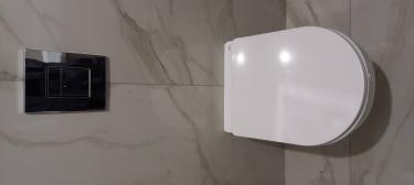 Установка подвесного унитаза (на готовую инсталляцию)