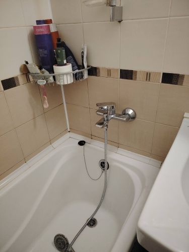 Установка смесителя (на готовые коммуникации)