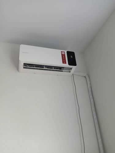 Установка сплит системы 7-9 kBTU (одноэтапный монтаж)