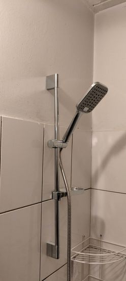 Установка штанги для душа