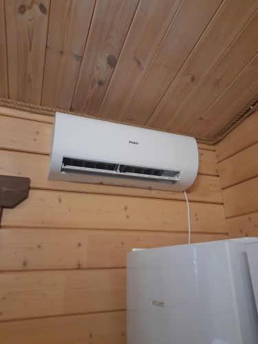 Установка сплит системы 7-9 kBTU (одноэтапный монтаж)