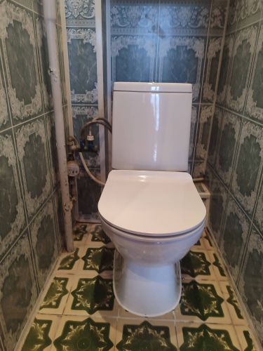 Установка напольного унитаза