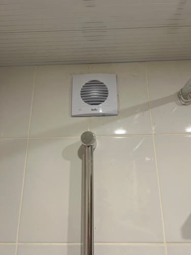 Монтаж вентилятора