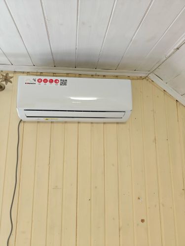 Установка сплит системы 7-9 kBTU (одноэтапный монтаж)