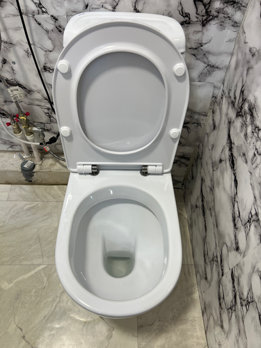 Установка напольного унитаза