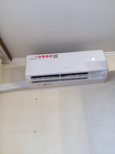 Установка сплит системы 7-9 kBTU (одноэтапный монтаж)