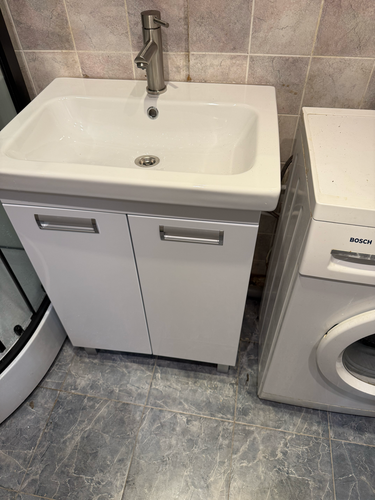 Установка смесителя (на готовые коммуникации)