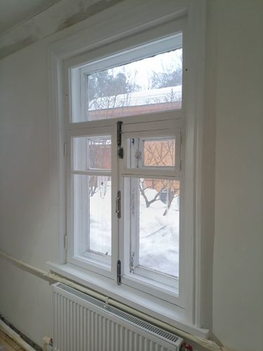 Реставрация подоконника/рамы