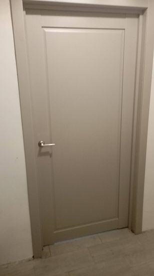 Установка межкомнатной одностворчатой двери с врезанной фурнитурой (2 и более шт)