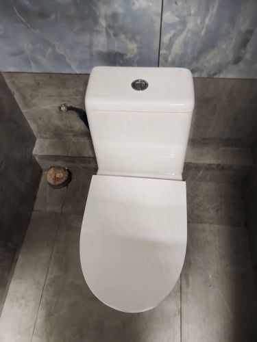 Установка напольного унитаза