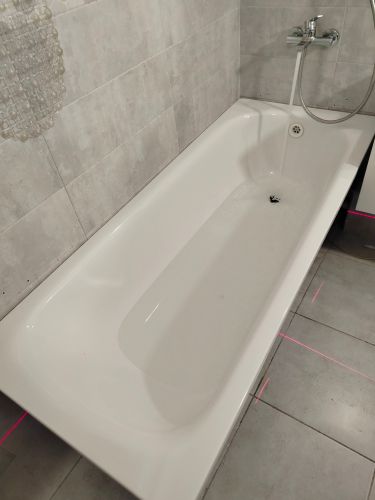 Установка акриловой/стальной ванны