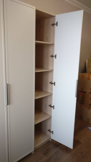 Сборка, установка и крепёж комода 4 ящика