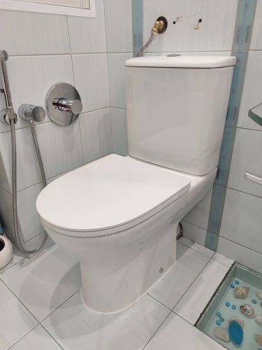 Установка напольного унитаза