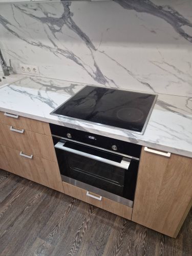 Установка столешницы ДСП Установка газовой варочной поверхности Установка и подключение встраиваемого электрического духового шкафа