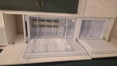 Замена фасадов Установка и подключение встраиваемого холодильника Установка карниза