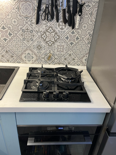 Установка газовой варочной поверхности