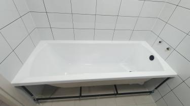 Установка акриловой/стальной ванны