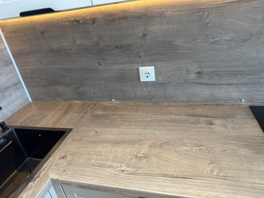 Установка стеновой панели МДФ/ДСП