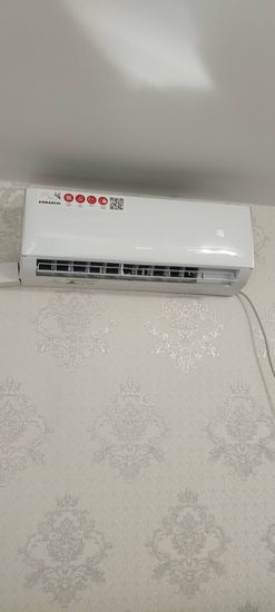 Установка сплит системы 7-9 kBTU (одноэтапный монтаж)