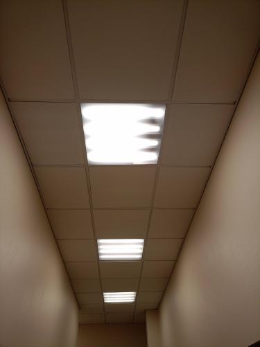 Демонтаж старого светильника