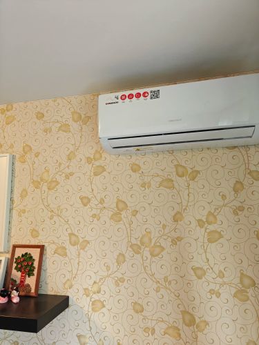 Установка сплит системы 7-9 kBTU (одноэтапный монтаж)