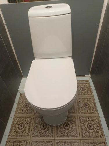 Установка напольного унитаза