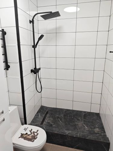 Демонтаж ширмы для ванны/ душевого уголка