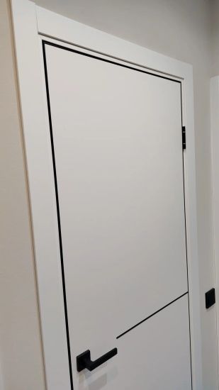 Установка дверного наличника