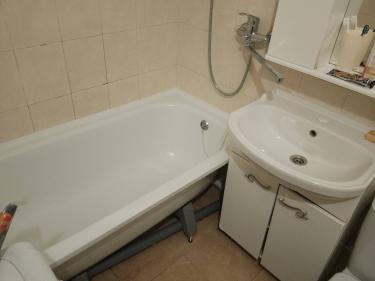 Установка акриловой/стальной ванны