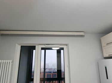 Установка карниза