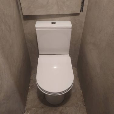 Установка напольного унитаза