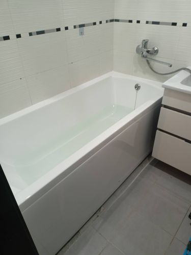 Установка акриловой/стальной ванны