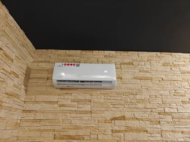 Установка сплит системы 7-9 kBTU (одноэтапный монтаж)