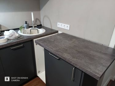 Установка столешницы ДСП