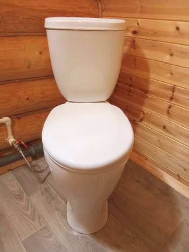 Установка напольного унитаза