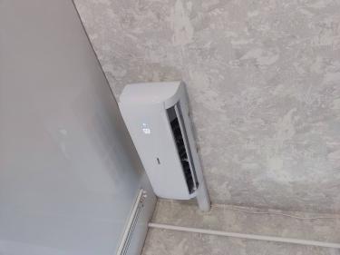 Установка сплит системы 7-9 kBTU (одноэтапный монтаж)