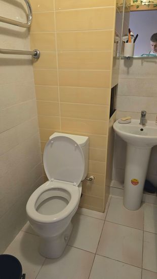 Установка напольного унитаза