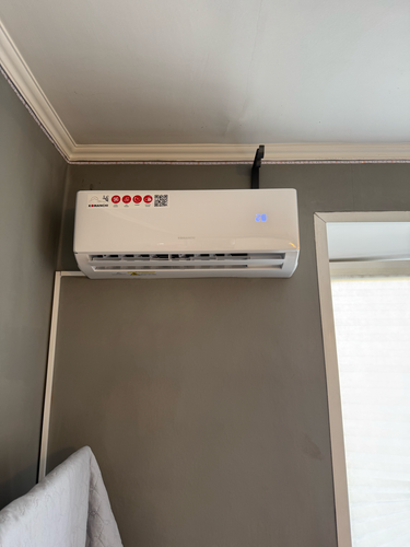 Установка сплит системы 7-9 kBTU (одноэтапный монтаж)