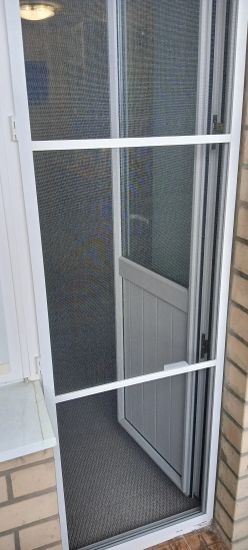 Установка москитной сетки