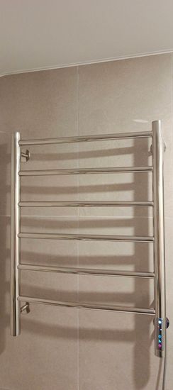 Монтаж электрического полотенцесушителя