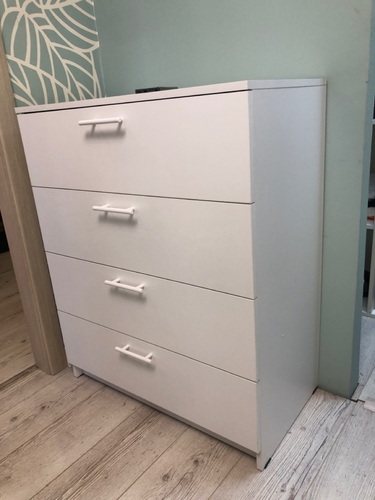 Сборка, установка и крепёж комода 4 ящика