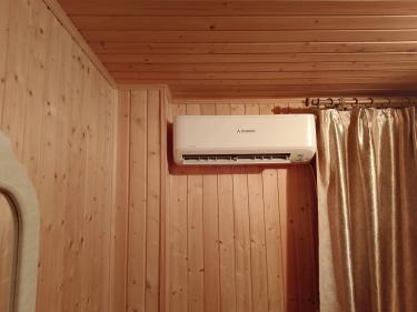 Установка сплит системы 7-9 kBTU (одноэтапный монтаж)