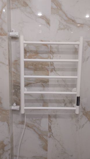 Монтаж электрического полотенцесушителя