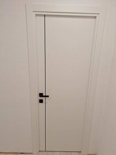 Установка межкомнатной одностворчатой двери (1 шт)