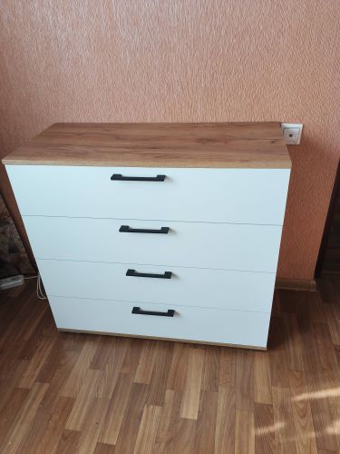 Сборка, установка и крепёж комода 4 ящика