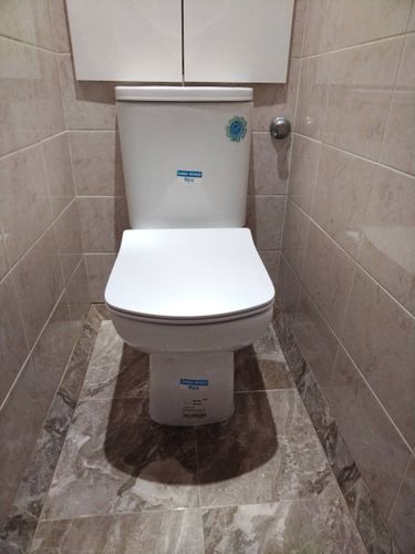 Установка напольного унитаза