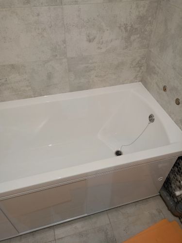 Установка акриловой/стальной ванны