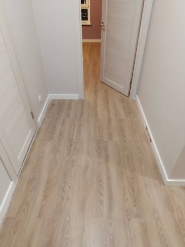 Монтаж деревянного/мдф плинтуса