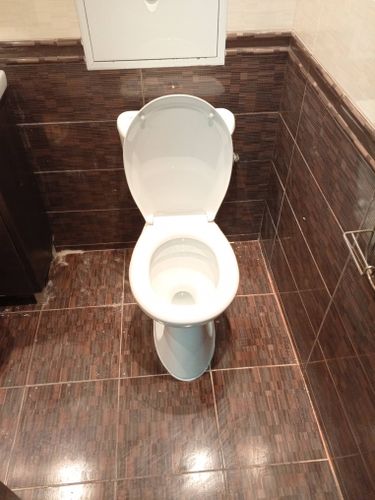 Установка напольного унитаза